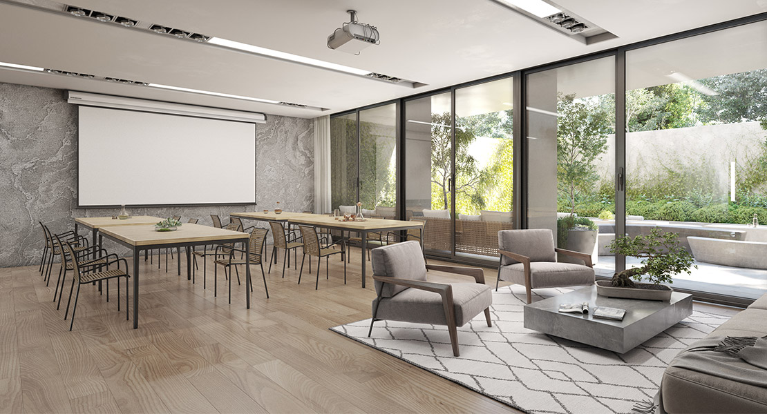 Ground amenities - Render